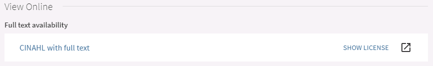 Library Search Records Licence Terms Image