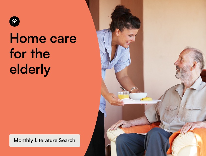 Monthly Literature Search - Home-based Care for the Elderly image